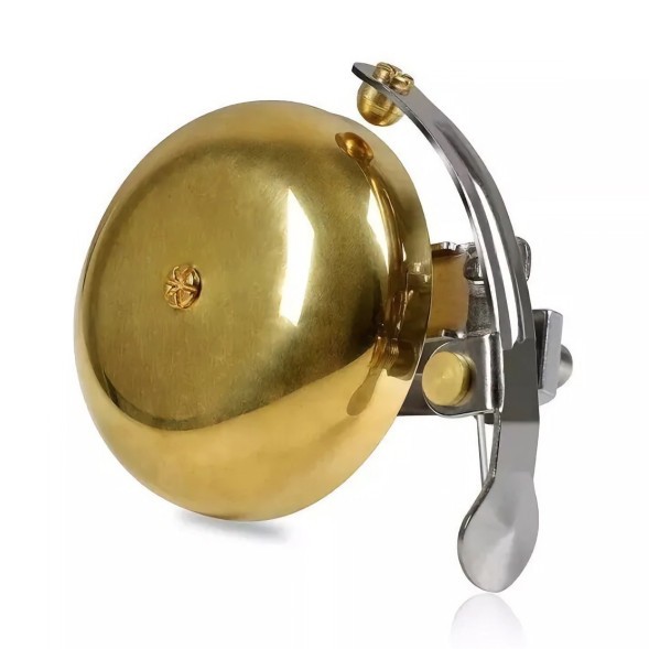 Звонок велосипедный LD-2044 &amp;quot;Винтаж&amp;quot;, D57 мм, алюминиевый, золотистый