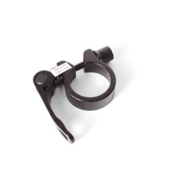 Зажим подседельного штыря на эксцентрике Kenli KL-M07, диаметр 34.9 мм, черный