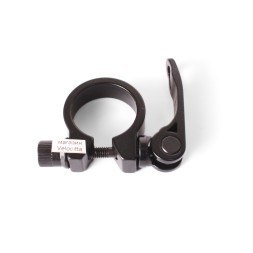 Зажим подседельного штыря на эксцентрике Kenli KL-M07, диаметр 34.9 мм, черный