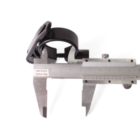 Зажим подседельного штыря на эксцентрике Kenli KL-M07, диаметр 34.9 мм, черный