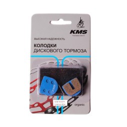 Тормозные колодки KMS № 1, для дискового тормоза, с пружинкой, блистер