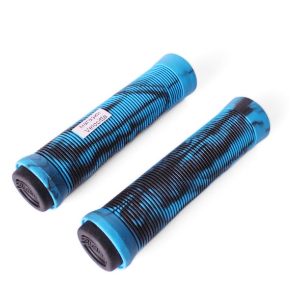 Грипсы для самоката Slamm Scooters Pro Swirl Bar, 135 мм, синий