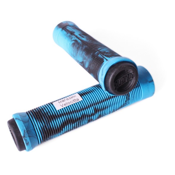 Грипсы для самоката Slamm Scooters Pro Swirl Bar, 135 мм, синий