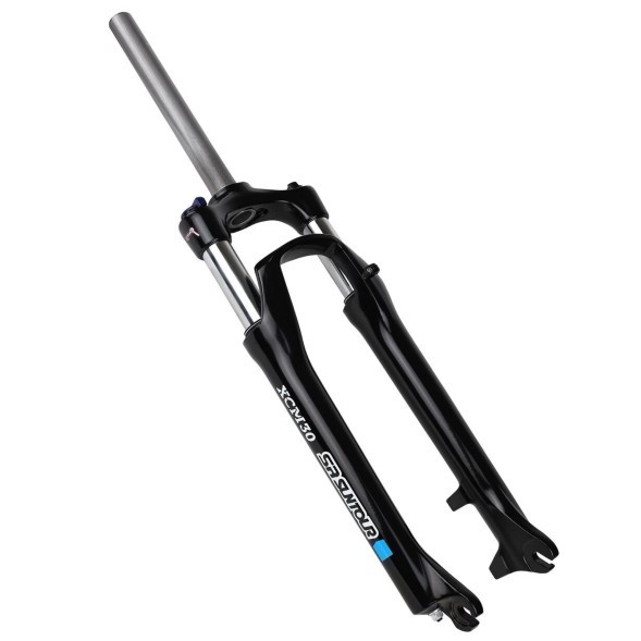 Вилка 29&amp;quot;, Suntour SF20-XCM-HLO, амортизационная, алюм., ход 100 мм, шток 1-1/8&amp;quot;, 190 мм, Disc Brake, с функцией гидравл. блокировки HLO (Lock out), Black