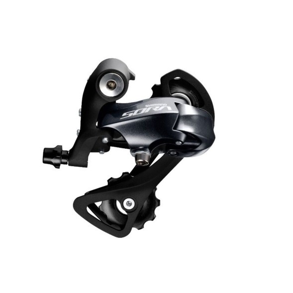 Переключатель задний Shimano Sora RD-R3000, 9 скор., 37T, SS, HG Hyperglide, крепление на болт
