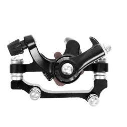 Тормозной калипер Bolids SB-110, F-180/R-160, дисковый, механический, (суппорт+адаптер+колодки), Black