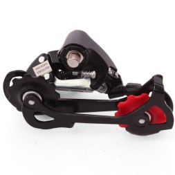 Переключатель задний Power R2-A, 21-24 ск., длинное перо, ёмкость 34Т, крепление "на петух", б/уп.