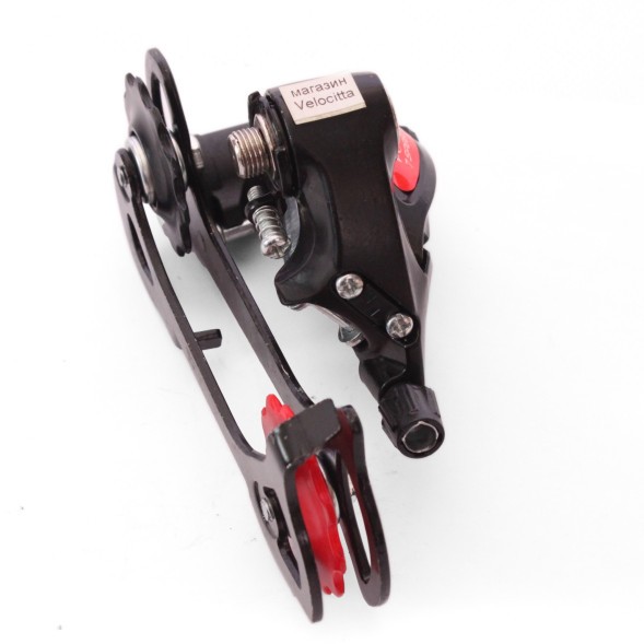 Переключатель задний Power R2-A, 21-24 ск., длинное перо, ёмкость 34Т, крепление &amp;quot;на петух&amp;quot;, б/уп.