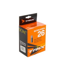 Велокамера Trix TBTX 26&amp;quot;х 1.95/2.125 AV-ниппель, черная