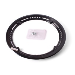 Защита передней звезды 28/38/48T, 48 зубов, 4 крепления, пластик, черный