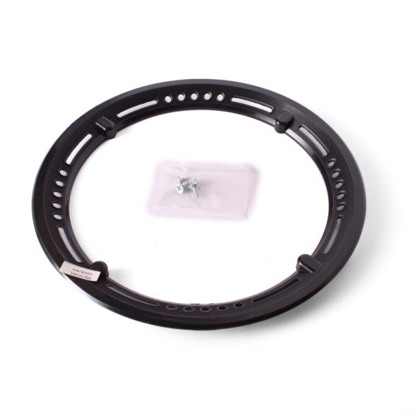 Защита передней звезды 28/38/48T, 48 зубов, 4 крепления, пластик, черный