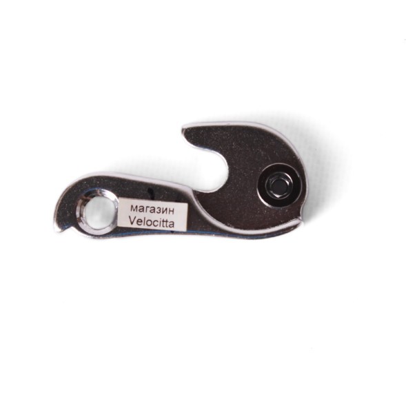 Держатель &amp;quot;петух&amp;quot; для велосипеда, алюминий, серебристый, тип 17