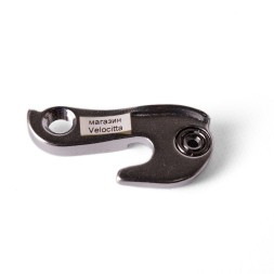 Держатель &amp;quot;петух&amp;quot; для велосипеда, алюминий, серебристый, тип 17