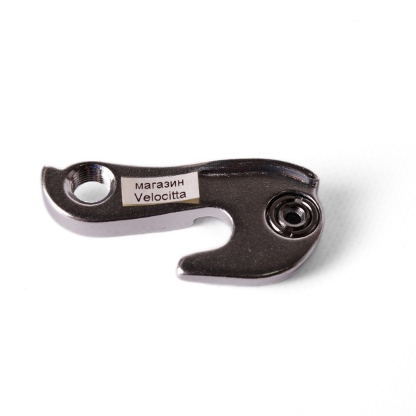 Держатель &amp;quot;петух&amp;quot; для велосипеда, алюминий, серебристый, тип 17