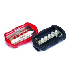 Фонарь велосипедный HY-198, задний, 5 LED, 3 режима работы, блистер