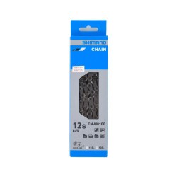 Цепь велосипедная Shimano XT M8100, 12 скоростей, 126 звеньев, Quick-Link