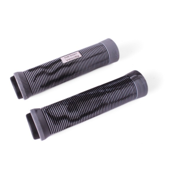 Рукоятки руля для самоката Slamm Scooters Pro Swirl Bar, 135 мм, серый