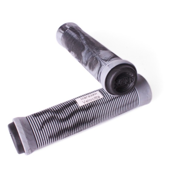 Рукоятки руля для самоката Slamm Scooters Pro Swirl Bar, 135 мм, серый