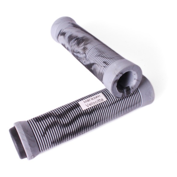 Рукоятки руля для самоката Slamm Scooters Pro Swirl Bar, 135 мм, серый