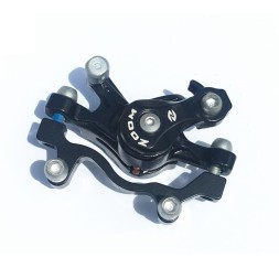 Тормоз дисковый механический Zoom DB-280, F-180/R-160, (суппорт/адаптер/колодки)