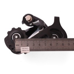 Переключатель задний Power R3-A, короткое перо, 21 ск., крепл. под болт, емкость 28 зуб., Black