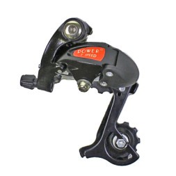 Переключатель задний Power R3-A, короткое перо, 21 ск., крепл. под болт, емкость 28 зуб., Black