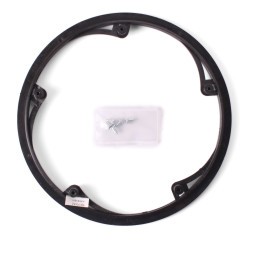 Щиток цепи 28/38/48T, для звезд на 48 зубов, 5 болтов, пластик, черный