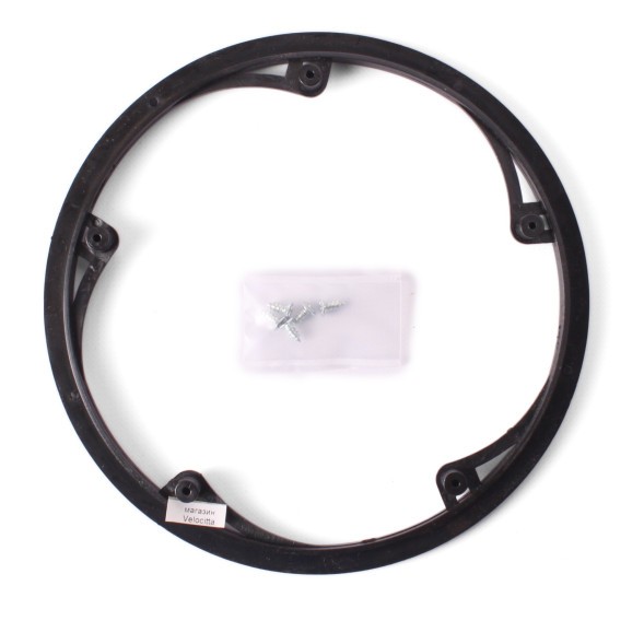 Щиток цепи 28/38/48T, для звезд на 48 зубов, 5 болтов, пластик, черный