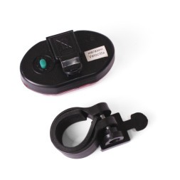 Фонарь велосипедный Jing Yi JY-500Т-3А, задний, 9 LED, 6 режима работы, 2xAAA, без батареек, блистер