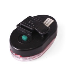 Фонарь велосипедный Jing Yi JY-500Т-3А, задний, 9 LED, 6 режима работы, 2xAAA, без батареек, блистер