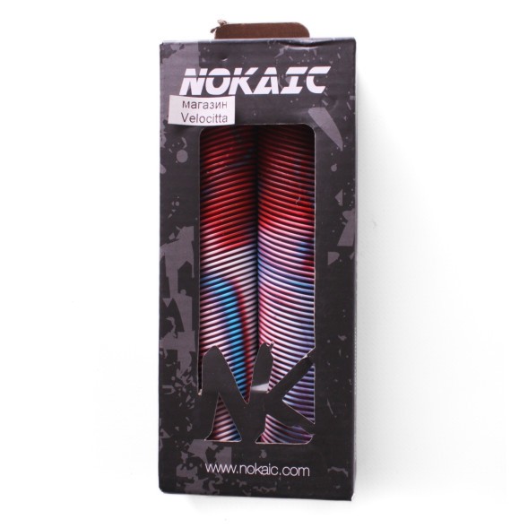 Грипсы для самоката Nokaic, 160 мм, красный/ голубой
