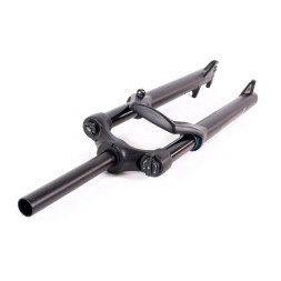 Вилка велосипедная 29", Easing FRK-367A AIR, алюминиевая, шток:1 1/8", Disk Brake, ход 100 мм, Lock Out, регулировка отскока, Full Black