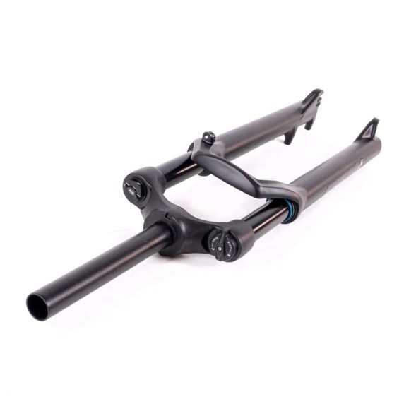 Вилка велосипедная 29&amp;quot;, Easing FRK-367A AIR, алюминиевая, шток:1 1/8&amp;quot;, Disk Brake, ход 100 мм, Lock Out, регулировка отскока, Full Black