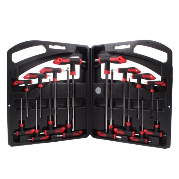 Набор инструментов Boy T10-T50, ключи шестигранные (2-10 мм), 16 предметов, TORX, кейс