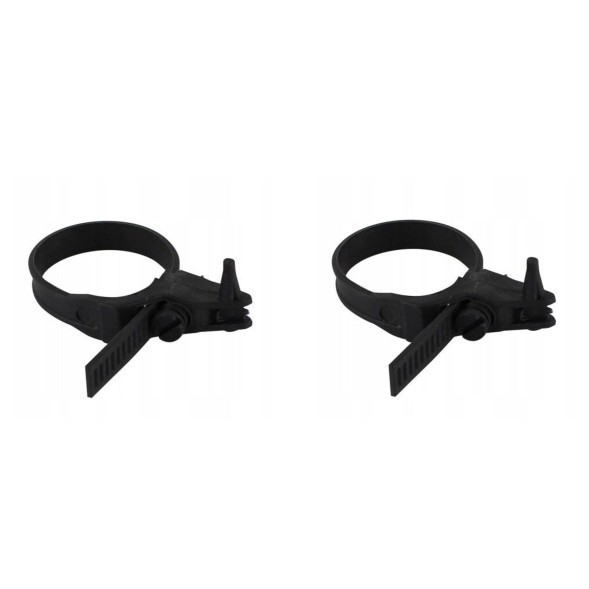 Комплект хомутов для крепления велосипедного насоса, 2 шт., Black