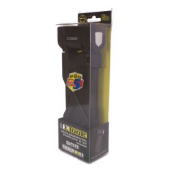 Велозамок ETook ET510S(black), складной, с ключами, 750 мм, толщина 5 мм, уровень защиты 5, в оболочке, Box
