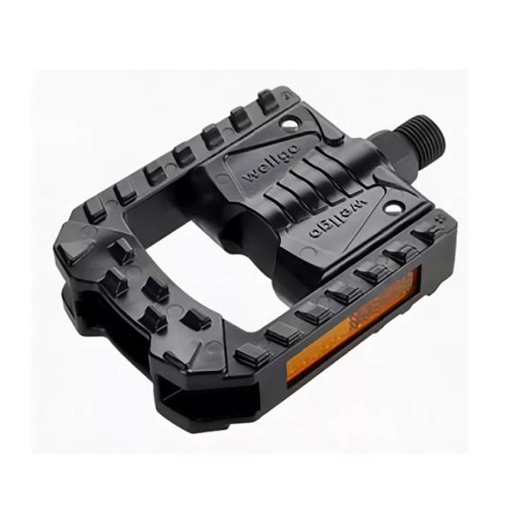 Педали пластиковые Wellgo F178DU, FOLDING (складные), 105x73x28 мм, резьба 9/16&amp;quot;, полимерные подшипники, Black