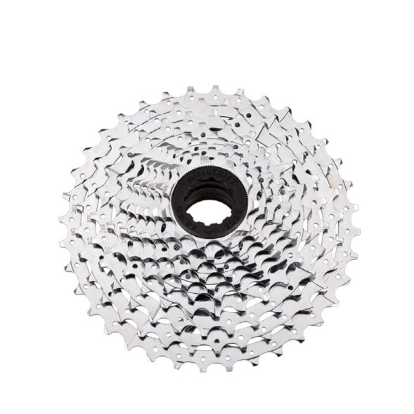 Кассета велосипедная MicroShift CS-H100 (2671), 10 скоростей, диапозон зубьев 11-32, сталь, никелированная, торг. уп.