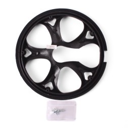 Защита велосипедной системы 28/38/48T, 5 болтов, пластик, черный