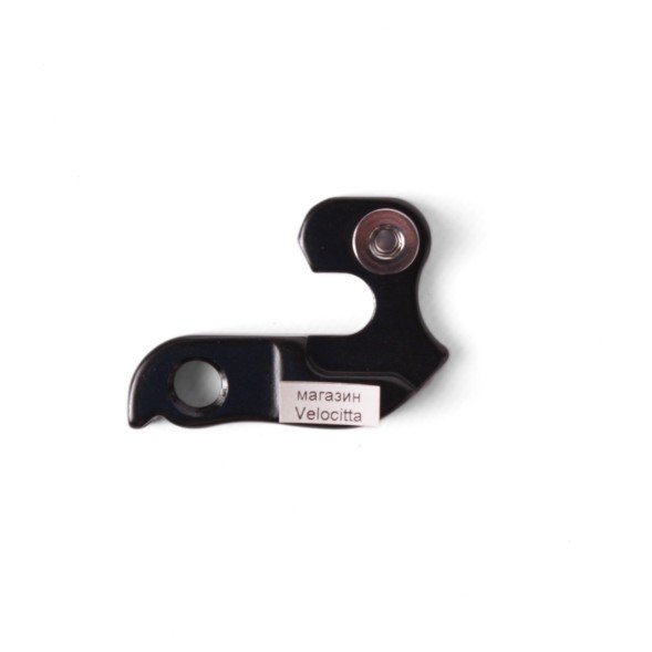 Петух велосипедный заднего переключателя, алюминий, черный, тип 19