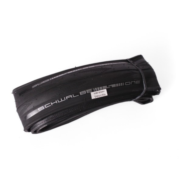 Шоссейная велотрубка Schwalbe ONE 700x25C (25-622), Folding, OneStar, Evolution, чёрная