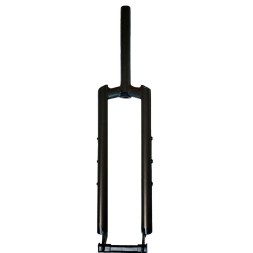 Вилка велосипедная MTB 27.5", Courier ригидная, 1-1/8" (28,6), безрезьбовая, Disk Brake, шток 226 мм, Black