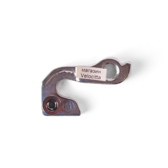 Петух велосипедный, алюминиевый, серебристый, тип 21