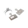 Тормозные колодки Shimano K03Ti, для дискового тормоза, полимер, шплинт и пружина