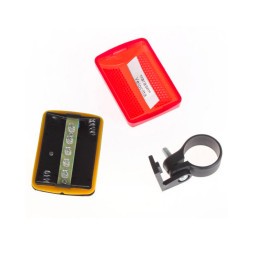 Фонарь велосипедный Jing Yi JY-381, задний, 5 LED, 5 функций, инд. упаковка