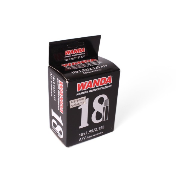 Камера для велосипеда Wanda 18&amp;quot;x1.95-2.125, AV 33 мм