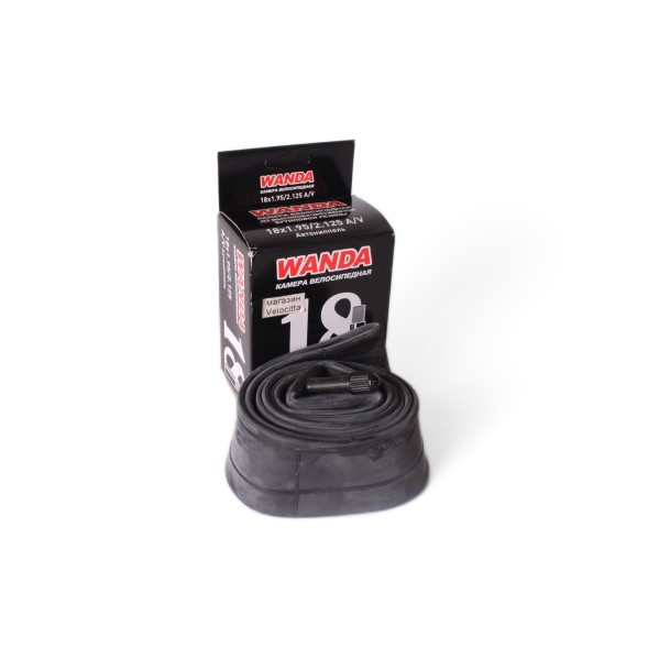Камера для велосипеда Wanda 18&amp;quot;x1.95-2.125, AV 33 мм