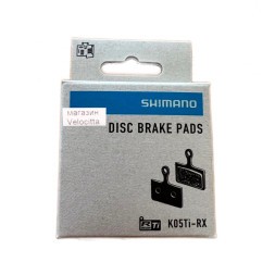Тормозные колодки Shimano Disc K05Ti-RX, полимер, c шплинтом и пружинкой, 1 пара, инд. упаковка