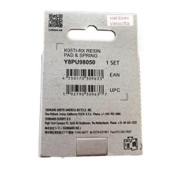 Тормозные колодки Shimano Disc K05Ti-RX, полимер, c шплинтом и пружинкой, 1 пара, инд. упаковка