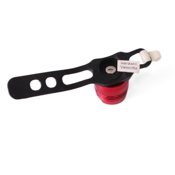 Фонарь велосипедный Jing Yi JY-3006Т, задний, 1 LED, 2 реж, 2хCR2032, комплект батареек, красный, блистер